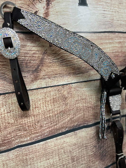The Paisley barrel racer breast collar