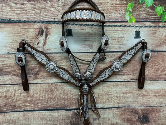 The Blue Jeans Baby scalloped set