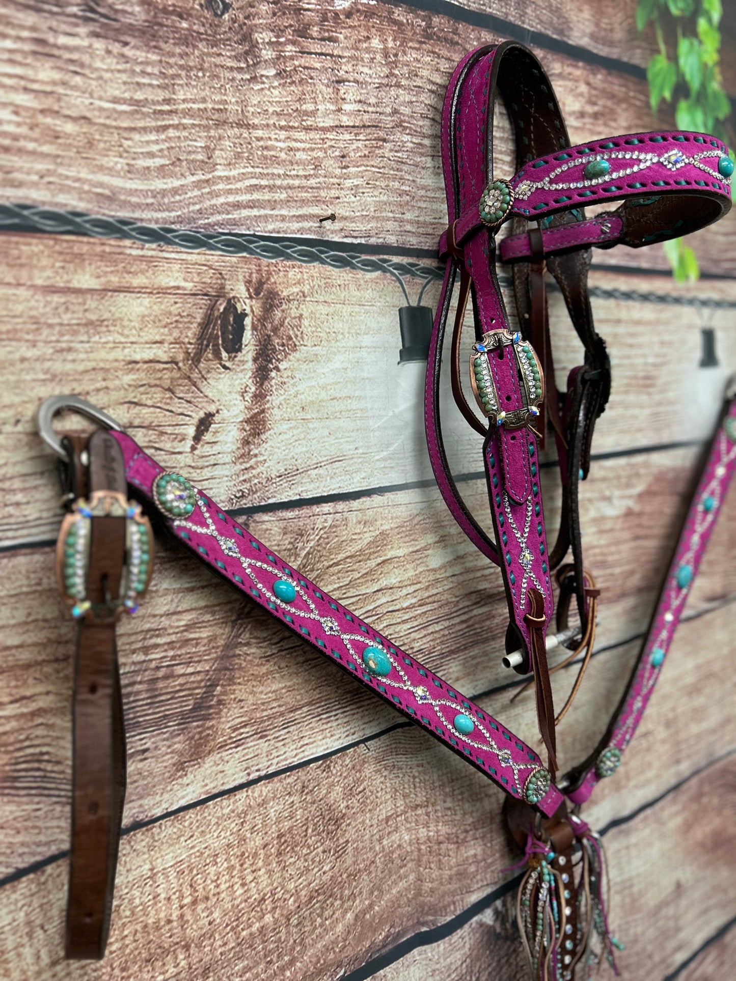 Double the Dazzle HOT Pink Buckstitch