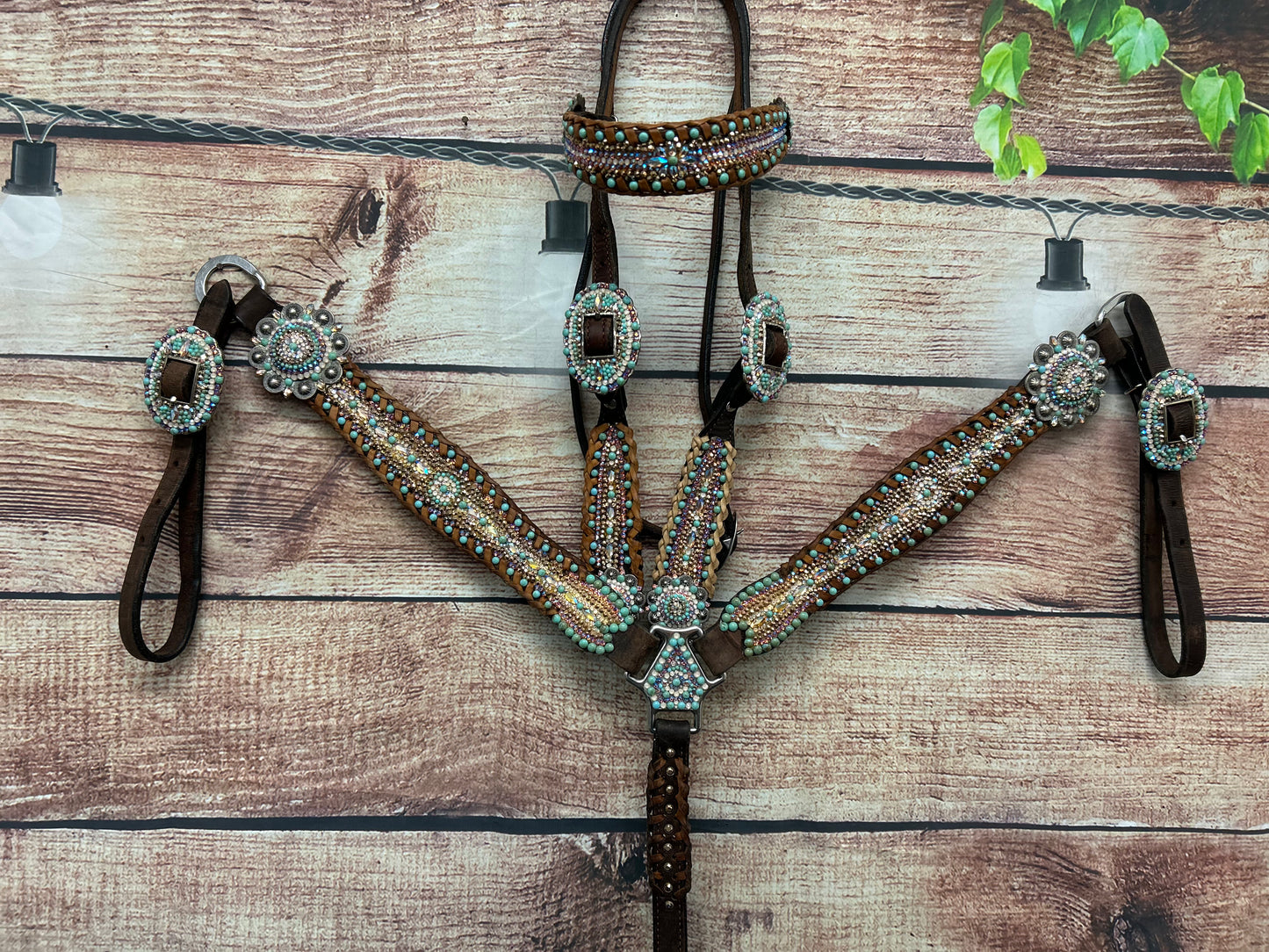 Refurbished - Gold & Turquoise