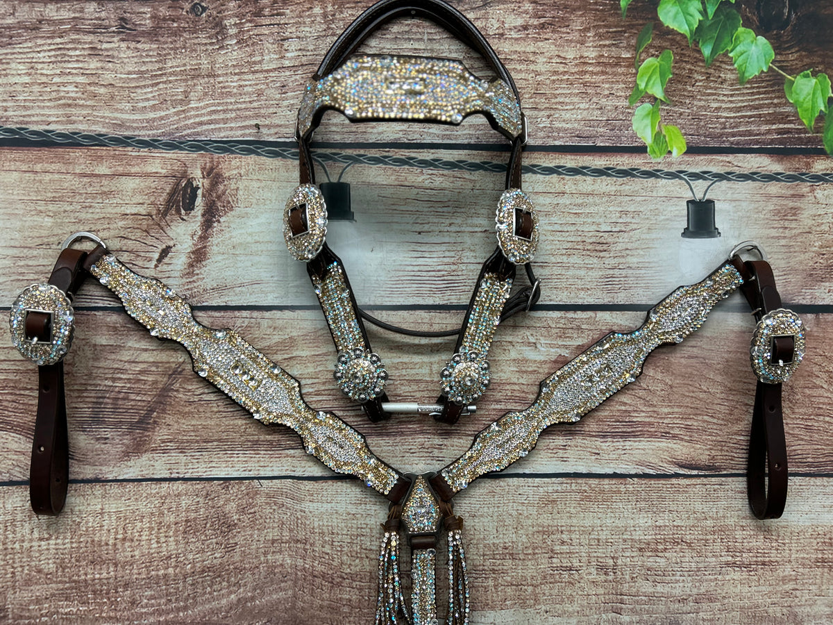 The Clara Neutral FW browband Set