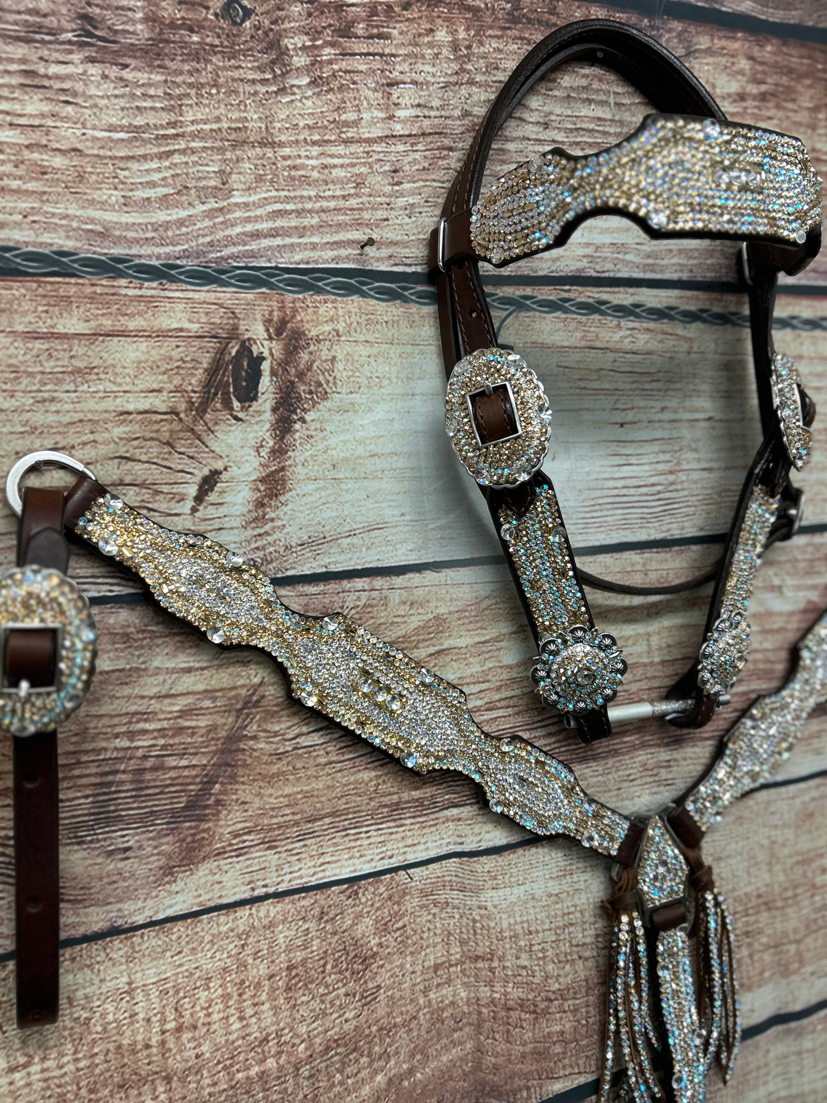 The Clara Neutral FW browband Set